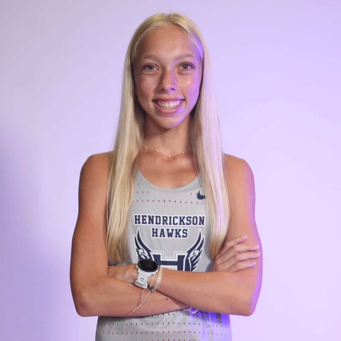 MorganNelsen27's profile picture. UIL 5A Hendrickson High School ‘27 | Texas Select Track Club All-American | XC 5K - 17:44 | 3000m - 10:00 | 1500m - 4:40