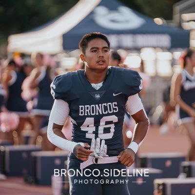 JoaquinGabiola's profile picture. LB/RB/LS | 3.8 GPA | 5’10 185LB | #46 | Vista Murrieta High School | C/O 2028 | 🇵🇭🇺🇸 | Email: Joaquinjirogabiola@gmail.com