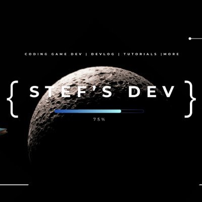 StefsDev's profile picture. Tutorials | Coding | Game Dev & more

Join me as I build a 3D SpaceRocket Game from scratch with no experience using #GodotEngine.