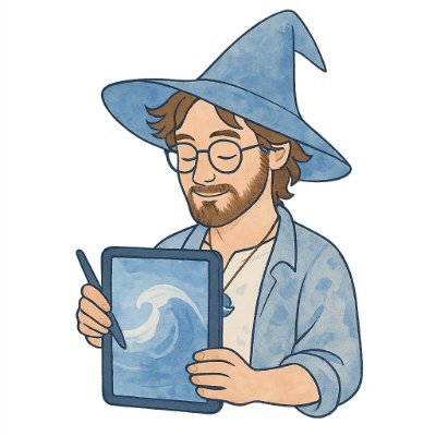WizardBrushes's profile picture. 🪄 Turning your Apple Pencil into a magic wand.
✨ Premium Procreate brushes for digital wizards.
🌙 Cast spells on your canvas below 👇
