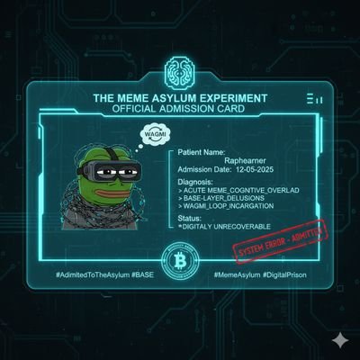 DrFredJacob's profile picture. looking for a project to invest in ? try out 
 @MemeAsylumX , more info on the website 
https://t.co/Gy2Dg0T8tZ