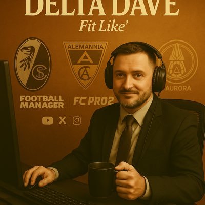 DavidRusse80478's profile picture. Fit like 👍🏻  If you enjoy Football Manager  journeys and fictional football stories then this is the page for you!
