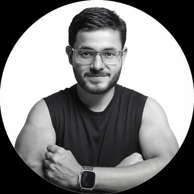 CoachHypertroph's profile picture. Lifestyle design for sustainable fitness & joyful productivity | Coached 3100+ people | IIT Grad