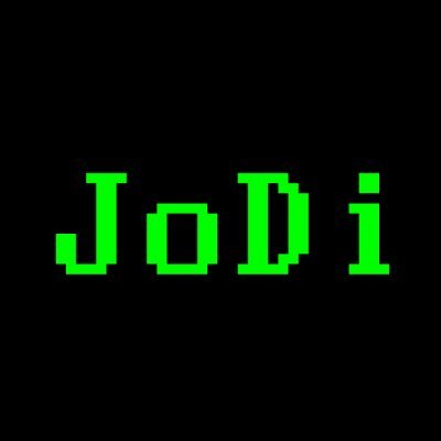 JoDixyz's profile picture. JODI is the glitch that refuses to be fixed.
We break interfaces, imitate viruses, and twist the web into a theater of chaos.