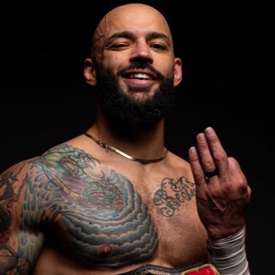 HeBreaksOrbit's profile picture. @KingRicochet commentary. 〄 Every night he steps inside of the ring, he proves to everyone why he is the King, taking his body and wrestling to new limits.