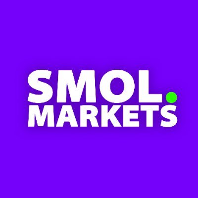 SmolMarkets's profile picture. coming soon