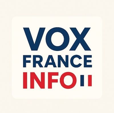 VoxFranceinfo's profile picture. Republication actus  🇫🇷
Infos Sûres et Confiance (HUGO DÉCRYPTE)