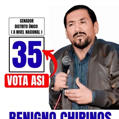 BenignoChirinos's profile picture. SEC. GENERAL POLÍTICO DEL APRA, SEC. GENERAL DE LA CORDINADORA NACIONAL DE TRABAJADORES DESPEDIDOS DE PESCA PERU (CONATRADEPP), Y EX-SENADOR DE LA REPUBLICA