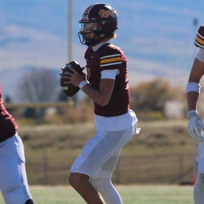 tuckerwulff7's profile picture. BHHS ‘27 | 6’3 180 | GPA 4.02 | QB | 1st team All-State QB | 2024 state champs | (307)-751-4325 |