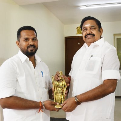 Gowthamadmk's profile picture. மாநில பொருளாளர் - கழக மாணவர் அணி. 🌱🌱🌱🌱 Ex. தலைவர் - மதுரை மண்டல தகவல் தொழில்நுட்ப பிரிவு, அஇஅதிமுக. அம்மாவின் தீவிர பக்தன்