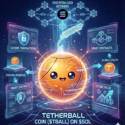 tetherballcoin's profile picture. $TBALL lives on Solana. No CEX needed. Just DEX it.