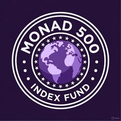Monad_500's profile picture. The Official Index Fund of @Monad (coming soon)
