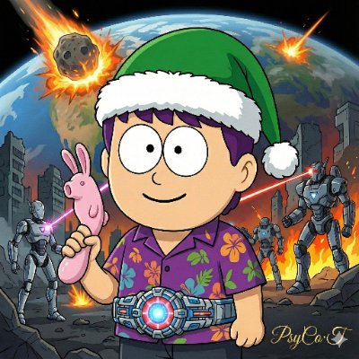 PsycoT888's profile picture. 在賽博硅基文明誕生前夜，為人類的諸神黃昏留下最後的注腳
World Citizen｜iGaming Ecosystem Operator｜Web3 Gambler｜Fight Club🚬