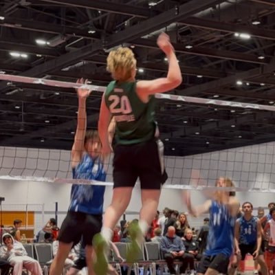 CPrindyVball's profile picture. C/O 2027 | 6’4” | DLSHS Concord CA | NHS | Scholar Athlete | Diablo Volleyball Club 18-1 #20 | OH