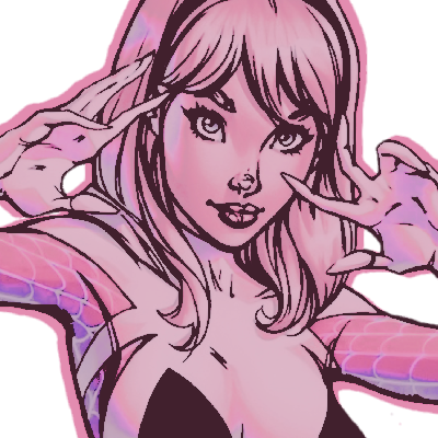 thwippingpink's profile picture. ‍  ‍‍ ‍‍   ‍  ‍‍ ‍‍ ‍‍𝐈’𝐌  ‍  ‍‍ ‍‍ ‍ 𝐀𝐓  ‍  ‍‍ ‍‍ ‍‍𝐇͟𝓞 𝐌𝐄、@webbedtriumph。