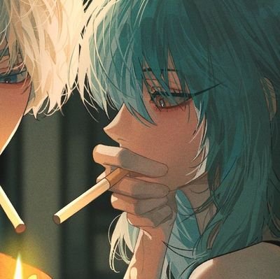 bukufantasi's profile picture. pfp @two_mini_02 | multifandom | an artist & writer | animanga, books, game, poetry, music and sleep