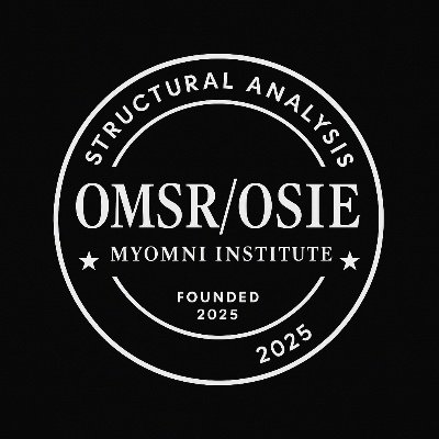 MyOmniInstitute's profile picture. OMSR/OSIE Structural Intelligence.
System-level diagnostics for governments, institutions, and sovereign entities.
Public research at: https://t.co/EkilCoOV2r