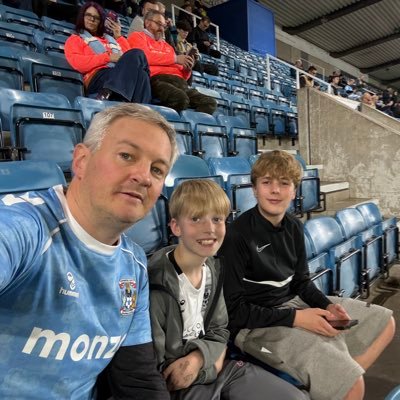 leahcim77's profile picture. From Coventry with Welsh blood | Husband & Dad | Coventry City FC 🩵 ST holder | Grass Roots ⚽️ Coach | 1 love CCFC/PUSB/WLADITT | Super Frank's SBA 🩵🐘