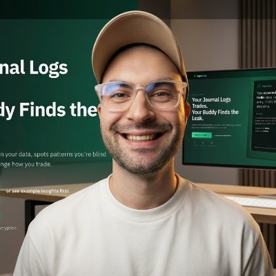 EdgeDimi's profile picture. No mentor, no feedback loop. Now building one for everyone who trades solo. Founder @EdgeBuddy_