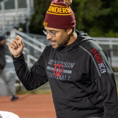 TheCoach_Kramer's profile picture. Jesus Christ is King|Husband| HC Thomas Jefferson HS Science&Technology🏈 | CompTia A+ Teacher✏|