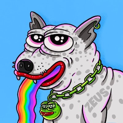 cc8cto's profile picture. The official Zeus Pepe's Dog | Backed and supported by the artist @ndhaus_ | Zeus Army | $ZEUS #CC8 https://t.co/nCX2O6aycK