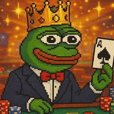 PepeBlackjack21's profile picture. 🚀 The home of the $PBJ community. An innovative crypto casino where your $PBJ tokens unlock a world of thrilling games and winning https://t.co/4lE3FvuAkf