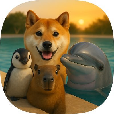 ShibaAquarium's profile picture. Cute ultra-realistic animal shorts 🐕🐬 Shiba Inu with dolphins, penguins & sea friends. Funny, heartwarming aquarium moments. New videos weekly! 🌊🐧