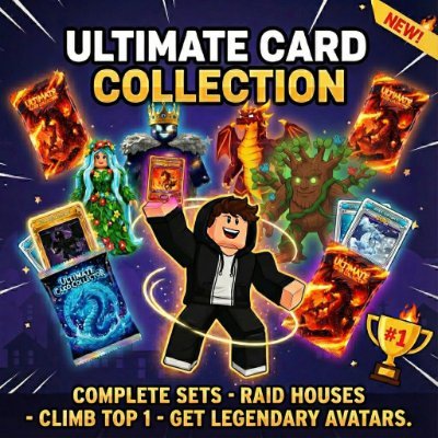 ucctcg's profile picture. 🎴 Card Collectors - Collect, Battle, Conquer!
150+ unique cards | Strategic battles | Exclusive skins | Seasonal content
Play now on #Roblox! 👇