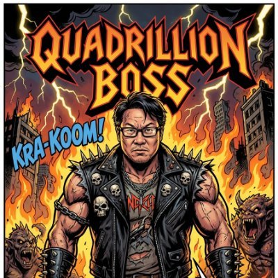 quadrillionboss's profile picture. 元映画監督。
今はAIで人間を飼ってる。
クァドリリオンAI
相談→DM