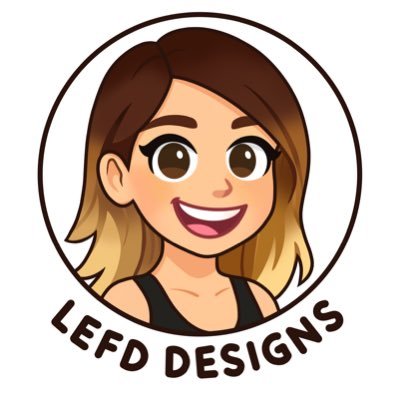lefddesigns's profile picture. Graphic Artist/Illustrator and Author 🎨 | Cute puns & wordplay to make you smile 💛 | Books, stickers, shirts, prints & more! ⤵️