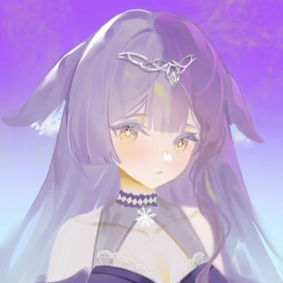LunaraVeyl's profile picture. Shadow fox Vtuber💜 chill vibes❄️