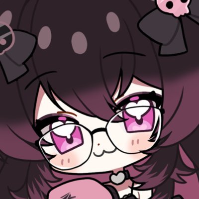 akumiishi's profile picture. ♰・ nekomancer vtuber・motion designer 💀🪦 ┊ NO DMs here ❌ 
♡・ #akuillust ┊ママ: @hexyraart パパ: me
♰・comms info + inquries 💗➜  https://t.co/yB2Dxpolyx ・ ♰