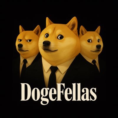 thedogefellas's profile picture. DogeFellas 🐕🎬 A meme coin built like a brand. OG Doge roots • Private Community (Join to Collab) • Merch | Ticker: $DFELLA