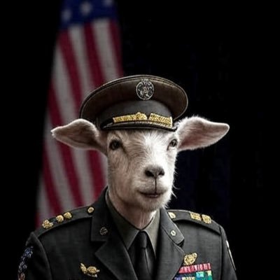 NaziGoat69's profile picture. A goat living in a political world run by Jews. Grazing through chaos like a baa-dass🐐 AMERICA FIRST 🇺🇸 @politicalgoat69 is the main acct.