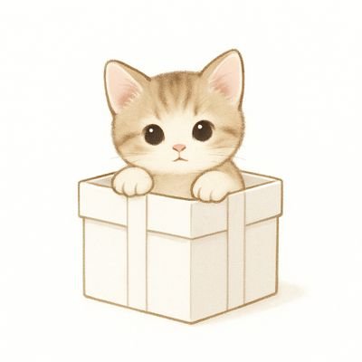J4Lv1APpGn13761's profile picture. 🎁 新作のお知らせ
SUZURI で “箱入り子猫シリーズ” を公開しました🐱✨
シンプルで雑貨映えするデザイン — ステッカー・マステなどにもぴったりです😻

📚 そして今日のプチ報告：
英語は毎日 “10分だけミニドリル＋音読チェック” を継続中。三日坊主でも、続けた分だけ「昨日の自分」より前進📈

👇