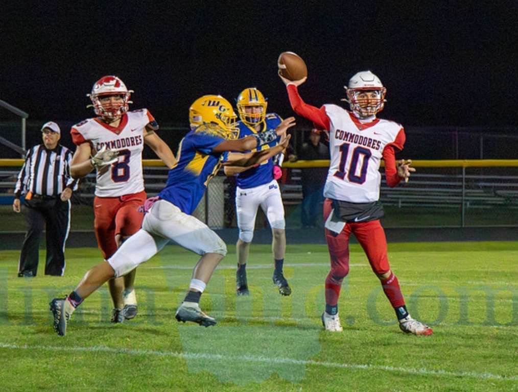 10codyv's profile picture. 2026 | Perry HS | QB | 2.8 gpa | 160 bench | 245 squat | 145 BW | cvanbuskirk1410@gmail.com