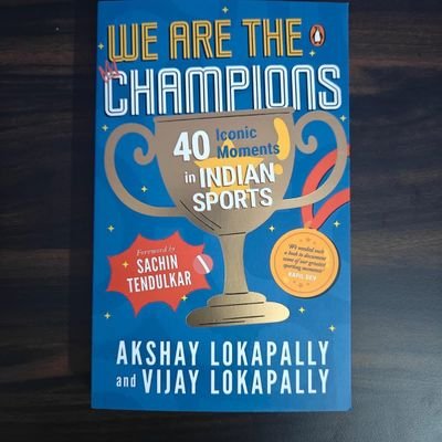 vijaylokapally's profile picture. Working with Sportstar/Former Deputy Editor, The Hindu. Proud co-author of We Are The Champions with son Akshay Lokapally. Foreword by Sachin Tendulkar ❤️
