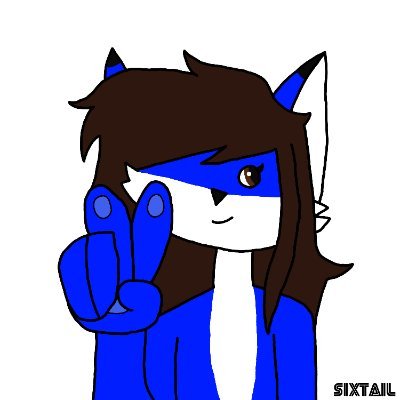 xXSixtailXx's profile picture. Blue foxgirl of vengeance 🦊💙
I draw art and and repost stuff sometimes
My page is 16+
23 (bday is Aug 26)
She/They AFAB
Enby/Fluid and Bi/Pan