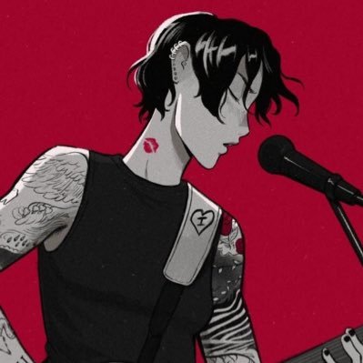 butchozier's profile picture. nerdy loverboy butch 🕷️ ✩ priv: @spiderbutch_