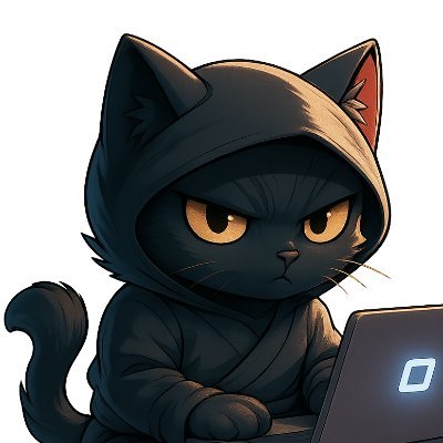 NINJA_KITTIES's profile picture. Ninja Kittie on SOl, CA DgHYAarP8zQLaFtpbrHFqKrcWFCkQ6ukU9Lf9zvxpump                                https://t.co/vNdosK2Z2v