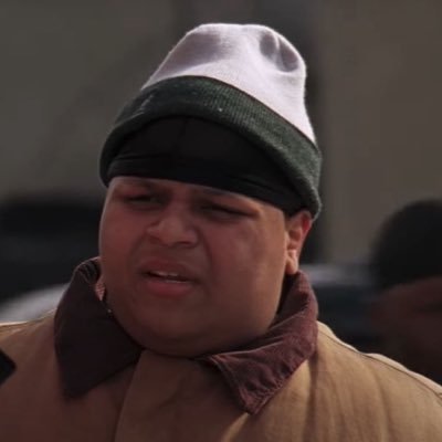 PatMendleton's profile picture. fat guy in a little coat