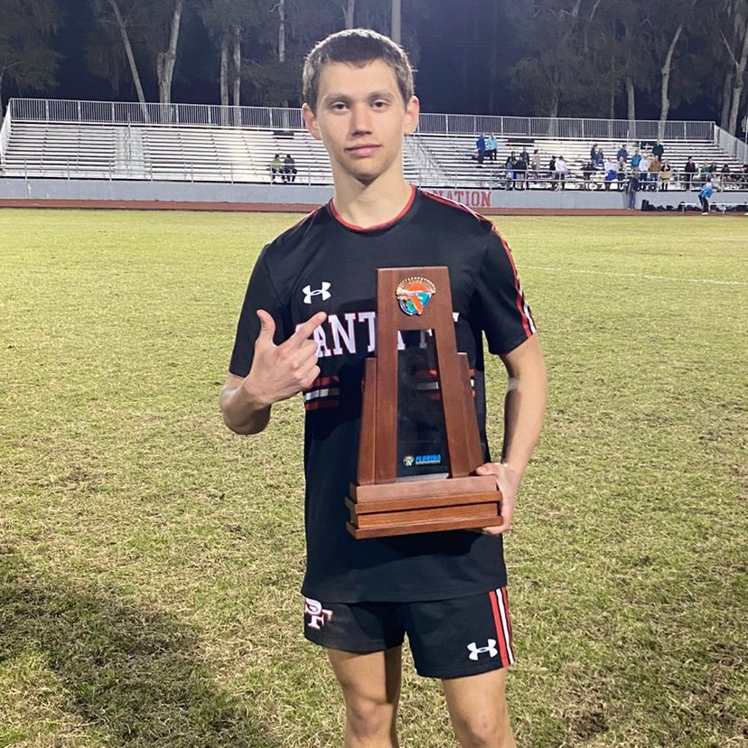 CalebFreeman08's profile picture. 5’6 135lbs 4.2 GPA unweighted Class of 2027’ Soccer player and Football Kicker/Punter