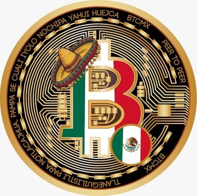 btcmexicano's profile picture. Bitcoin MX ($BTCMX) 🇲🇽
Primera criptomoneda de origen mexicano.
Referente nacional en tecnología Defi.
Construyendo el futuro financiero.
https://t.co/ne1b28NupD