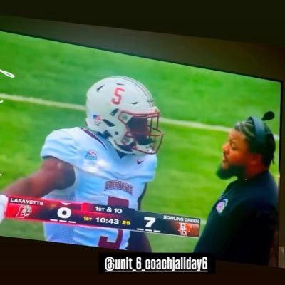 coachjallday6's profile picture. Lafayette College. In charge of coaching the Game Changers (RBS) | Faith•Family•Football• RBP •DC | PG County Native | Bishop McNamara Alum | Salisbury 06.