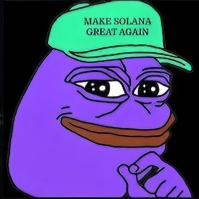 PurplePepeonsoI's profile picture. $PURPE The Frog CA: HBoNJ5v8g71s2boRivrHnfSB5MVPLDHHyVjruPfhGkvL