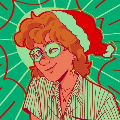 cottoncandyarts's profile picture. 🌱22 🏳️‍🌈demi lesbian (they/them) 🎨artist
(Everyday, Writer's Room) 💖WWDITS, IWTV, TMA ✨Commissions OPEN