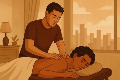masseur_cmr's profile picture. Massothérapeute certifié | Soulage le stress et les douleurs | Spécialiste en massages relaxants et thérapeutiques | Partenaire de jogging ! | Soins à domicile.