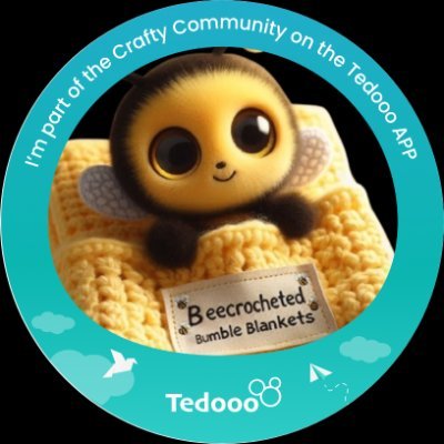 BeeCrocheted's profile picture. ✨ Buzzing with magic, I’m MommB — new to crochet but hooked for life, handcrafting joyful Bumble Blankets of all sizes with love. 💛
