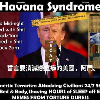 michael61728342's profile picture. Duress💩Post_Memes
💩🇺🇸USA #DEATH_RAY
☢️MicroSecond Night Terrors
#Tachycardia 🫀
PLEDGE NO ALLEGIANCE
 " @FBI ”Accomplices"
#agape #जेन #الكيمية