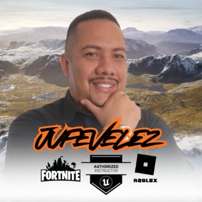 jufe_velez's profile picture. Instructor autorizado de Unreal Engine, creador de islas en Fortnite, especialista en Simulaciones digitales y gamificación de empresas.